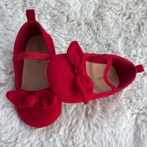 Girls US Size 4 Red Dress Shoes